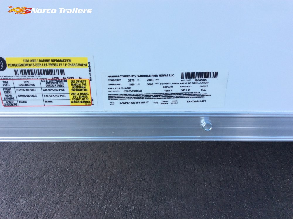 2026 Pace American OB DLX Enclosed CargoTrailer