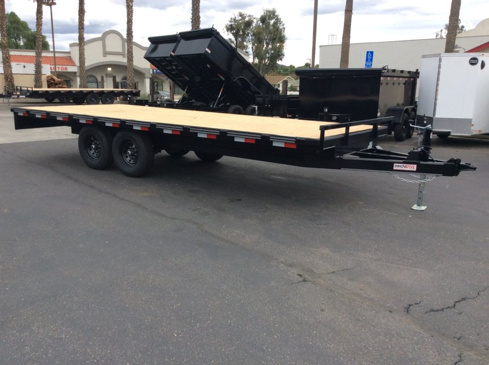 2026 Innovative 102" x 20' 14K DECKOVER Equipment trailer