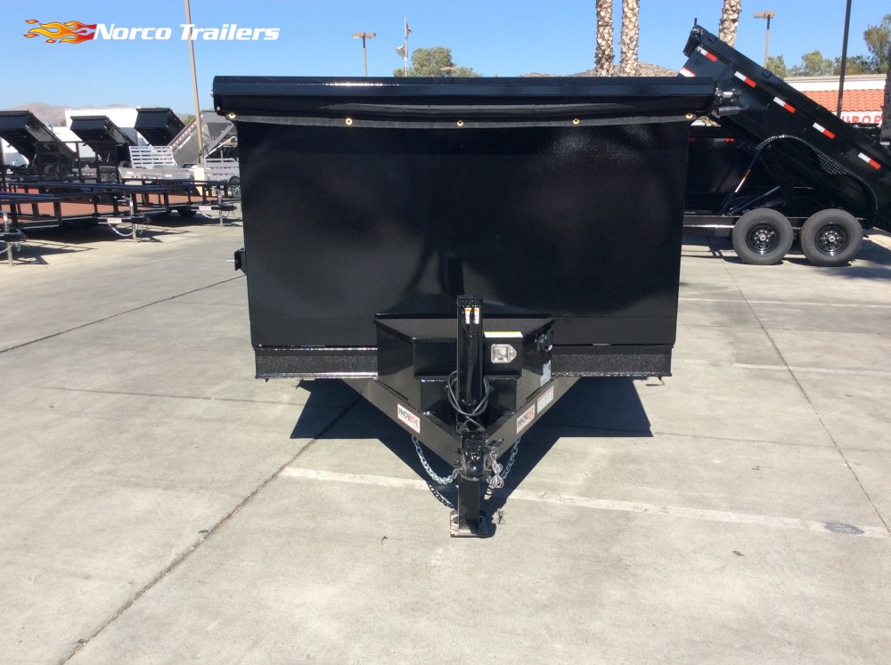 2027 Innovative 83" x 12' 14K 44" SIDES Dump trailer