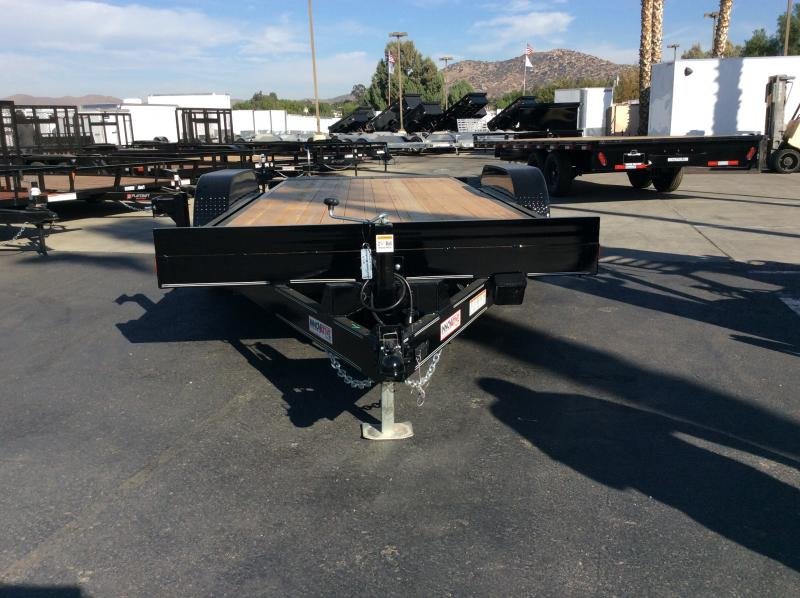 2025 Innovative Trailer Mfg. 81" x 18' Tilt Deck Wood Floor Equipment Hauler Flatbed Trailer