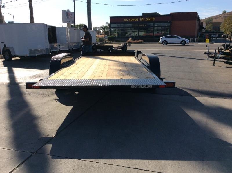 2025 Innovative Trailer Mfg. 81" x 18' Tilt Deck Wood Floor Equipment Hauler Flatbed Trailer