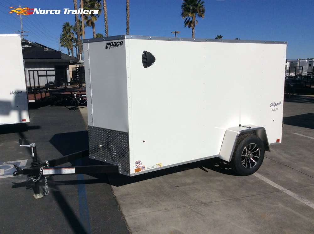 2026 Pace American 5' x 10' OBV DLX Enclosed Cargo trailer