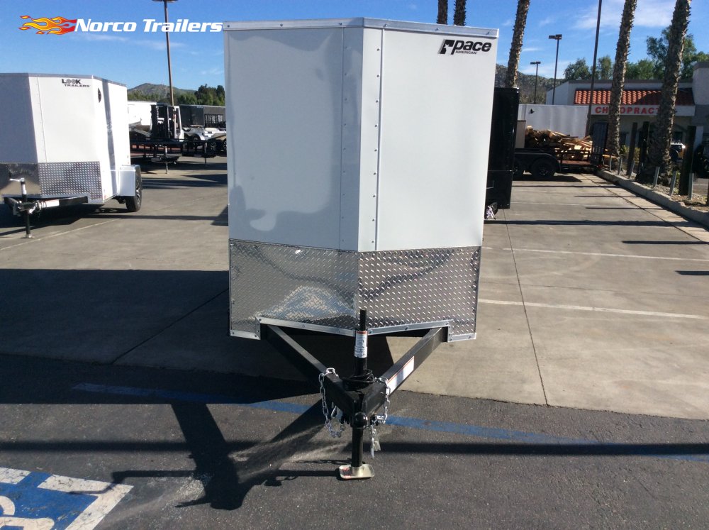 2026 Pace American 5' x 10' OBV DLX Enclosed Cargo trailer