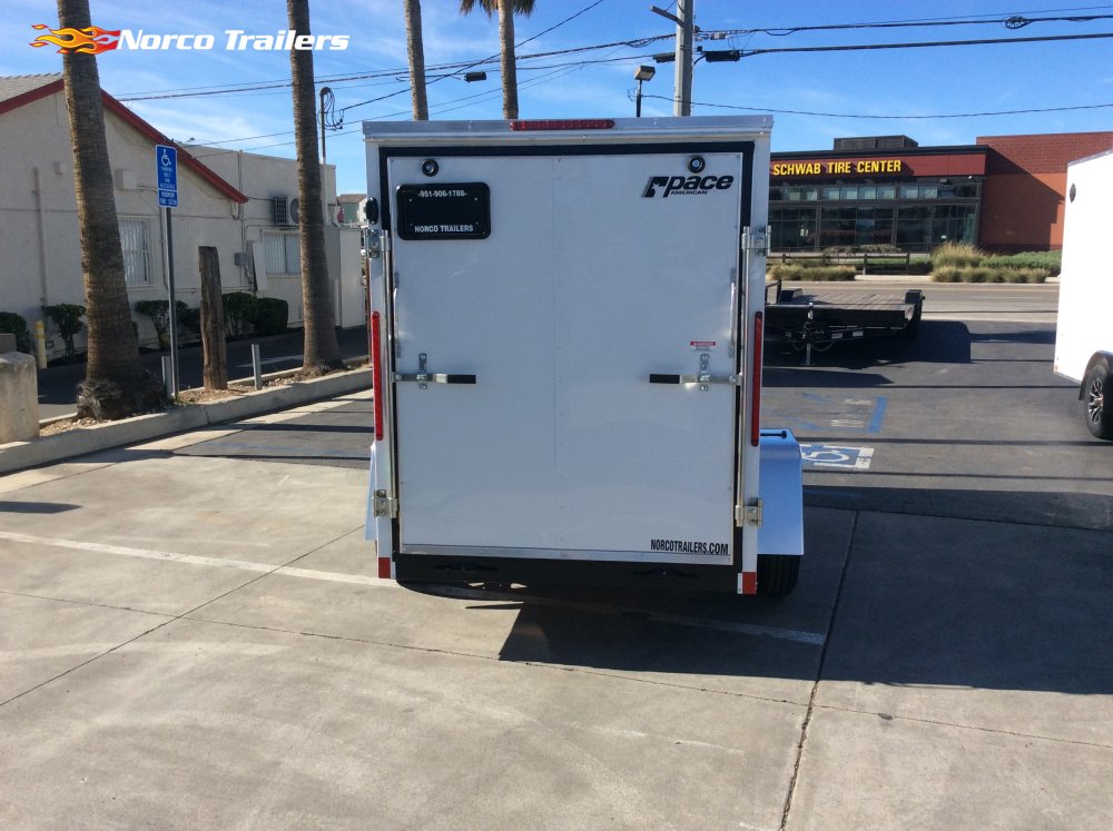 2026 Pace American 5' x 10' OBV DLX Enclosed Cargo trailer