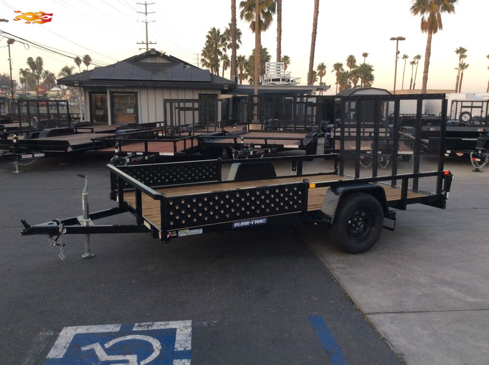 2025 Sure-Trac 7' x 12' SIDE LOAD Utility trailer