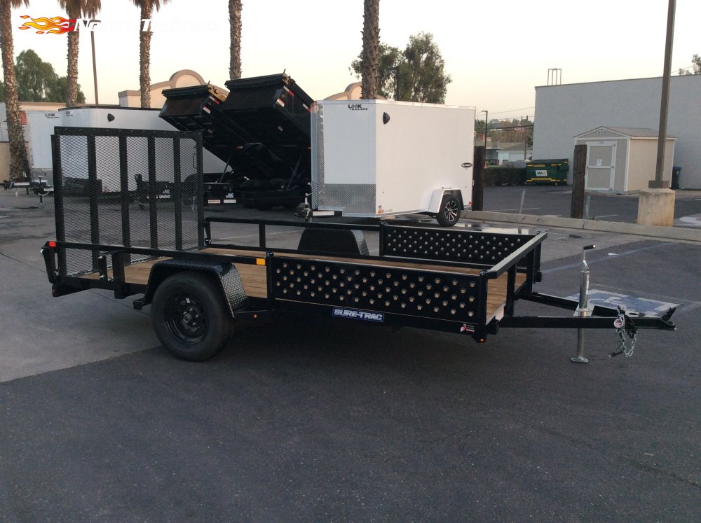 2025 Sure-Trac 7' x 12' SIDE LOAD Utility trailer