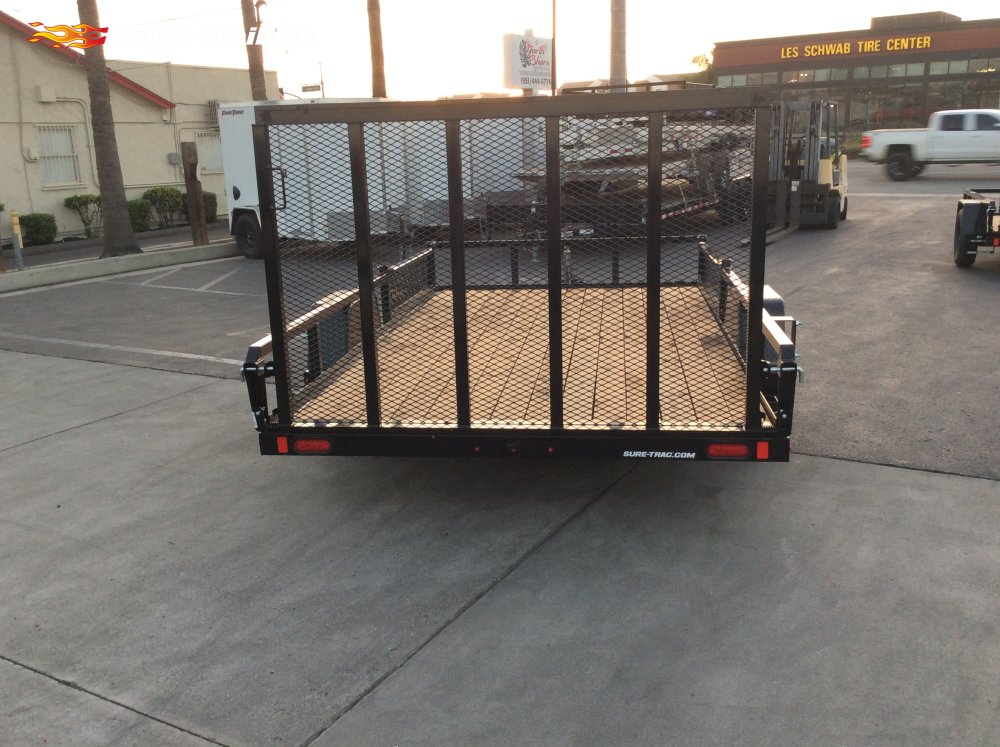 2025 Sure-Trac 7' x 12' SIDE LOAD Utility trailer