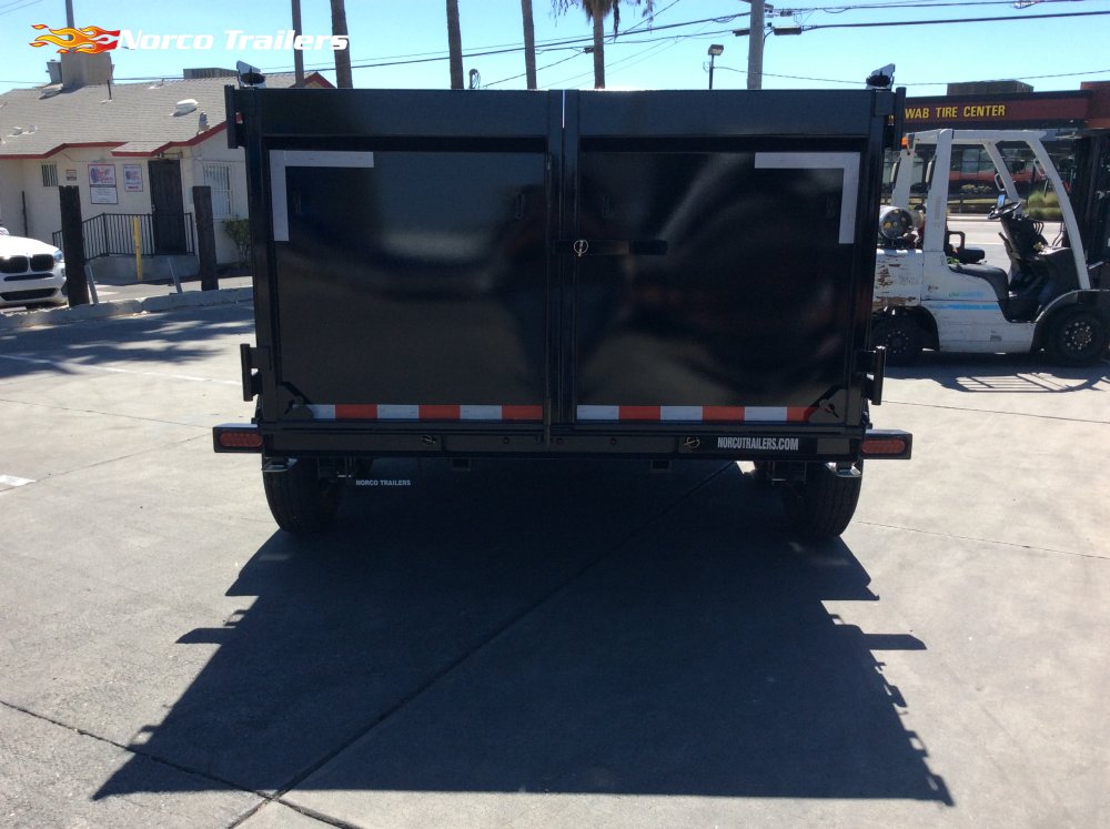 2027 Innovative 83" x 12' 14K 44" SIDES Dump trailer