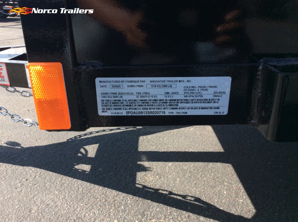 2025 Innovative Trailer Mfg 5' x 8' LANDSCAPE Landscape trailer