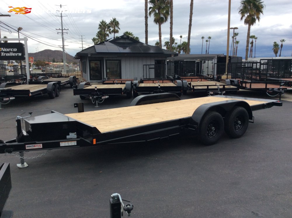 2026 Innovative 82" x 18' POWER TILT Equipment trailer