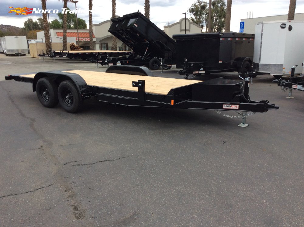 2026 Innovative 82" x 18' POWER TILT Equipment trailer