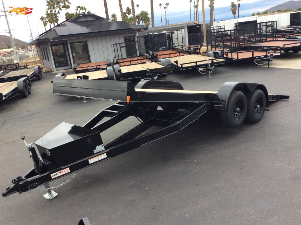 2026 Innovative 82" x 18' POWER TILT Equipment trailer