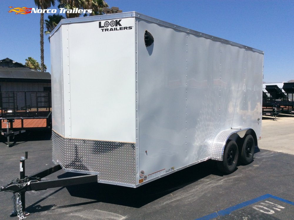 2027 Look 7' x 16' ST DELUXE Enclosed Cargo trailer