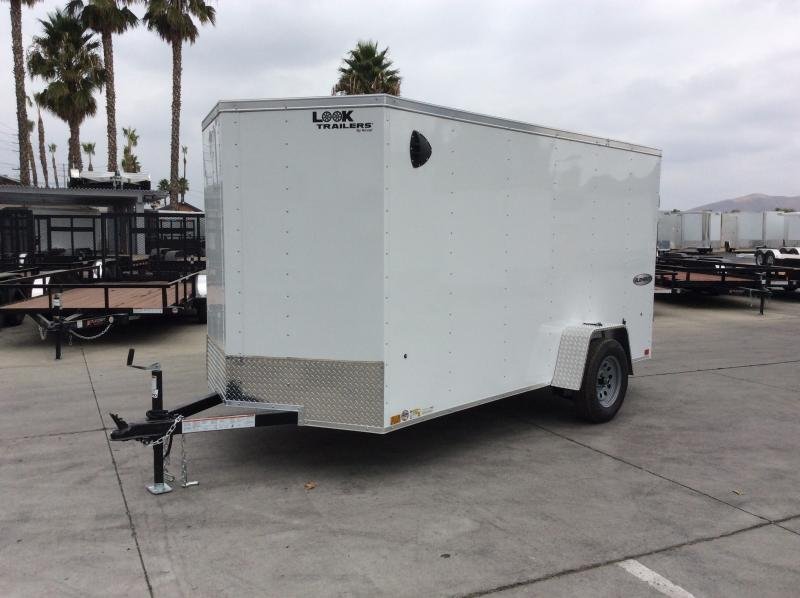 2024 Look Trailers Element 6' x 12' Single Axle Enclosed Cargo Trailer