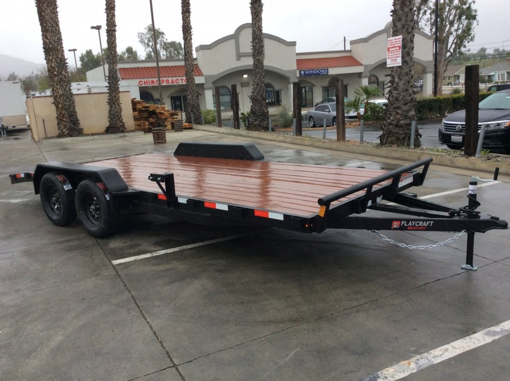 2025 Sun Country 82" x 18' 7K CAR HAULER Flatbed trailer