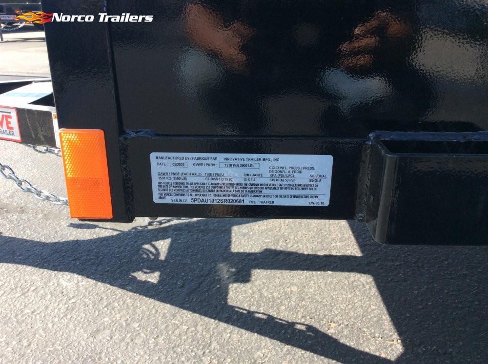 2025 Innovative Trailer Mfg 5' x 10' LANDSCAPE Landscape trailer