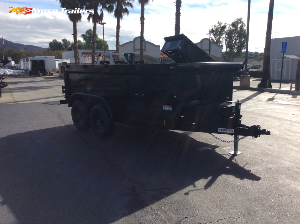 2026 Innovative 6' x 12' 10K 30" SIDES Dump trailer