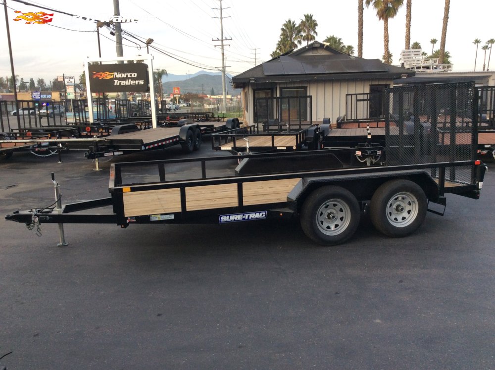 2025 Sure-Trac 82" x 14' UTILITY Utility trailer