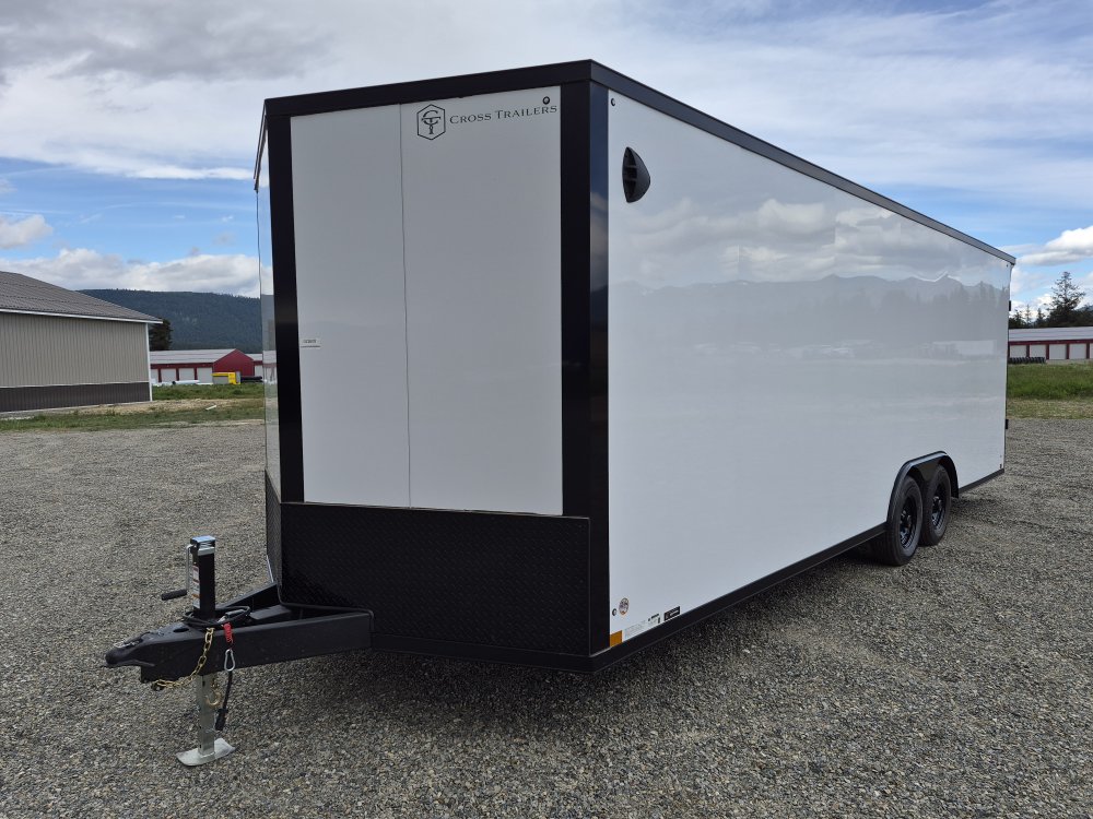 8'x24' Cross Trailers Inc Enclosed Car Hauler