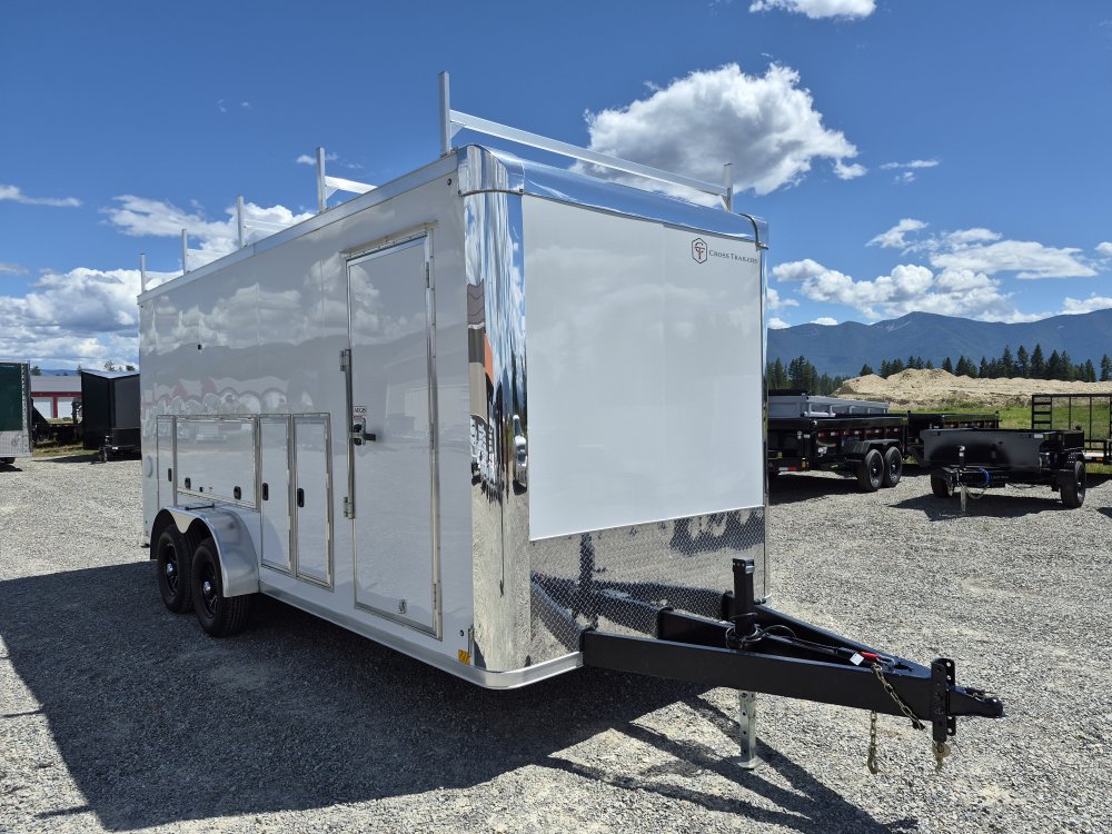 7'x18' Cross Trailers Inc Enclosed Cargo