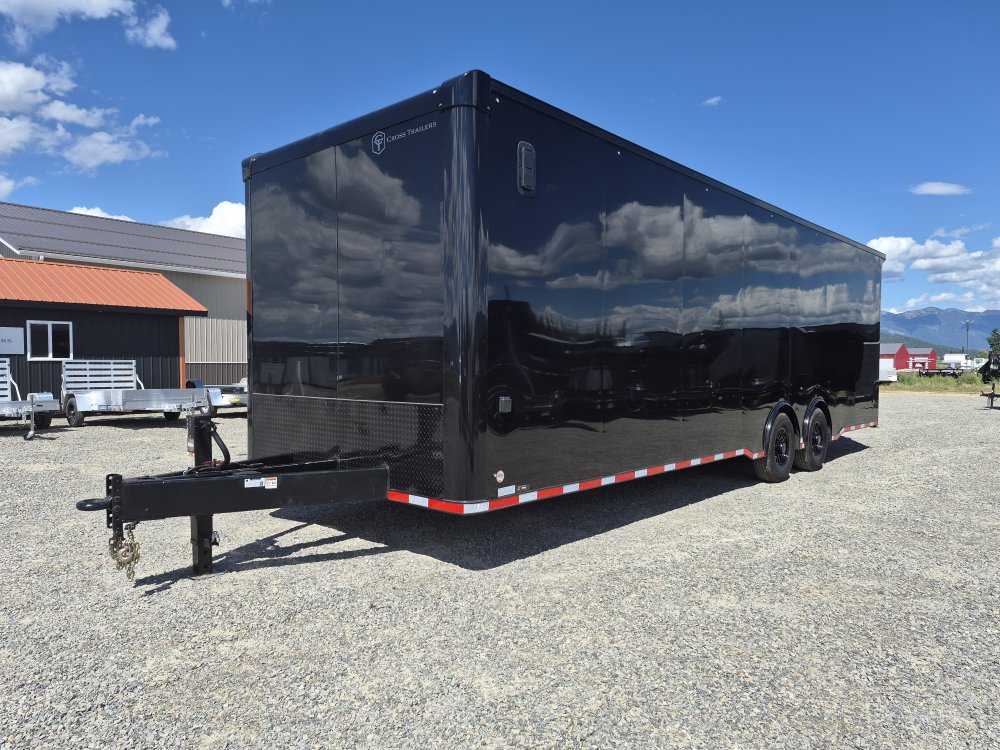 8'x28' Cross Trailers Inc Enclosed Car Hauler