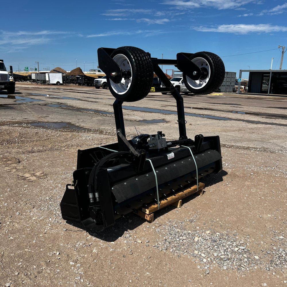 100000487 - x Jenkins Iron & Steel 6' Soil Conditioner Skid Steer Attachment
