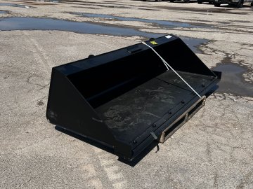 Jenkins Iron & Steel 84" Dirt Bucket w/cutting edge Skid Steer Attachment