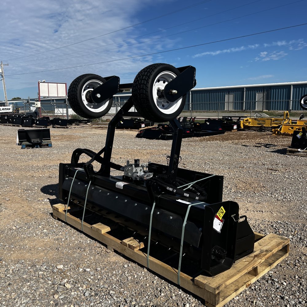 100000503 - x Jenkins Iron & Steel 7' Soil Conditioner Skid Steer Attachment