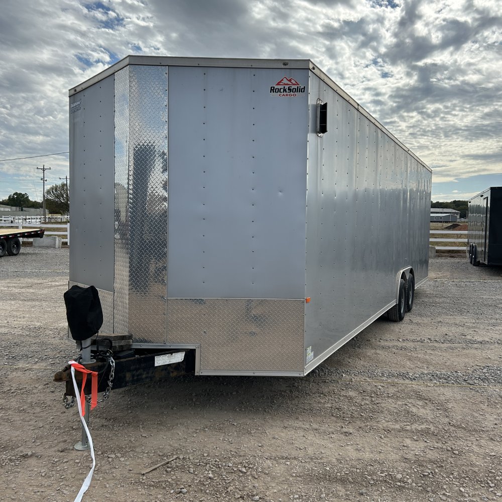 10206 - 2021 8.5'x28' 14,000 Rock Solid  Enclosed