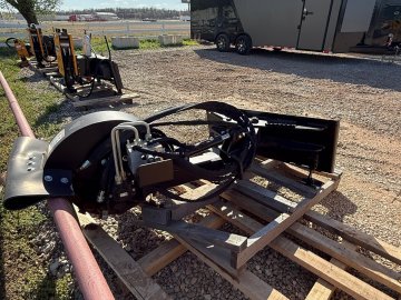Jenkins Iron & Steel Stump Grinder Skid Steer Attachment