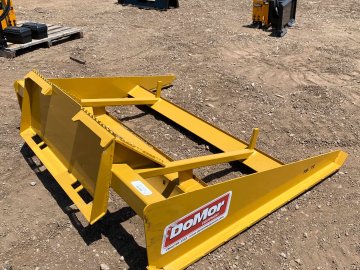 DoMor 72" 3 blade skid steer grader (30HP Req) Skid Steer Attachment
