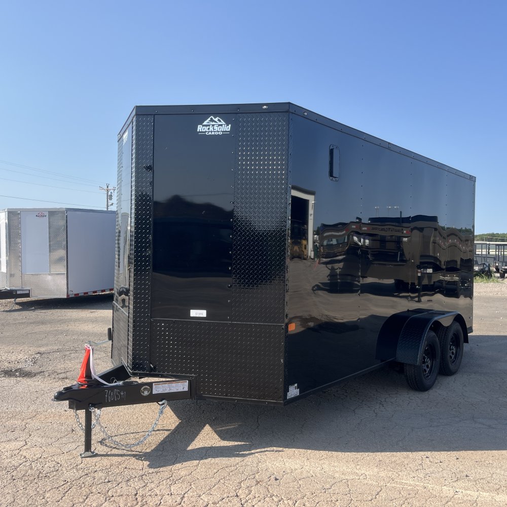 105280 - 7'x16' Rock Solid Enclosed