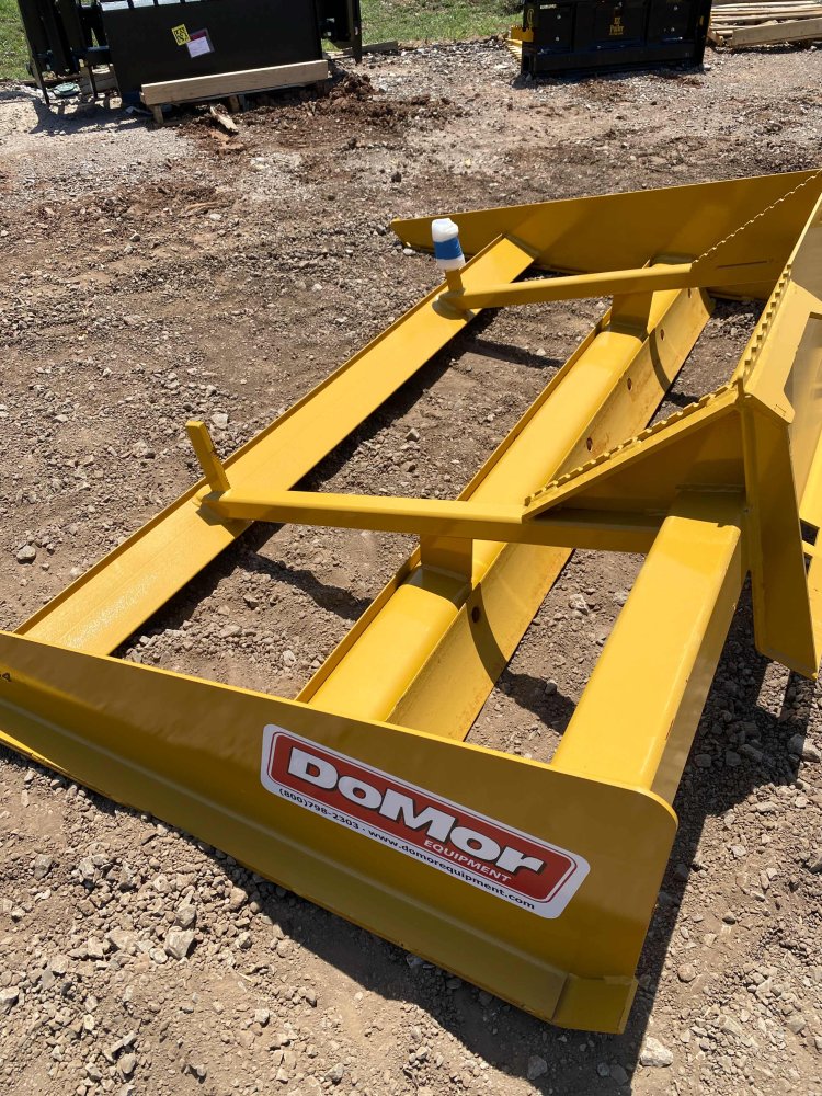 100000160 - x DoMor 84" 3 blade skid steer grader (40 HP Req) Skid Steer Attachment