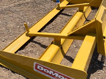 DoMor 84" 3 blade skid steer grader (40 HP Req) Skid Steer Attachment