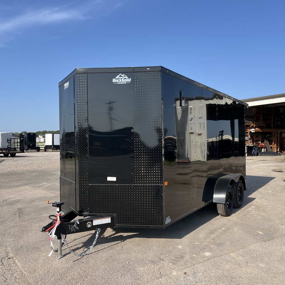 105282 - 7'x16' Rock Solid Enclosed