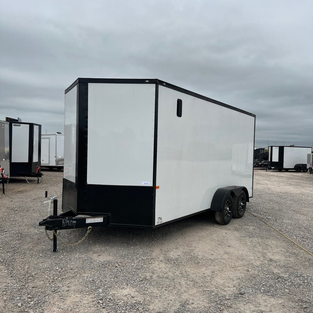 103374 - 7'x16' Rock Solid Enclosed