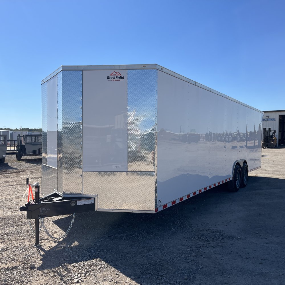 105426 - 8.5'x28' Rock Solid Enclosed
