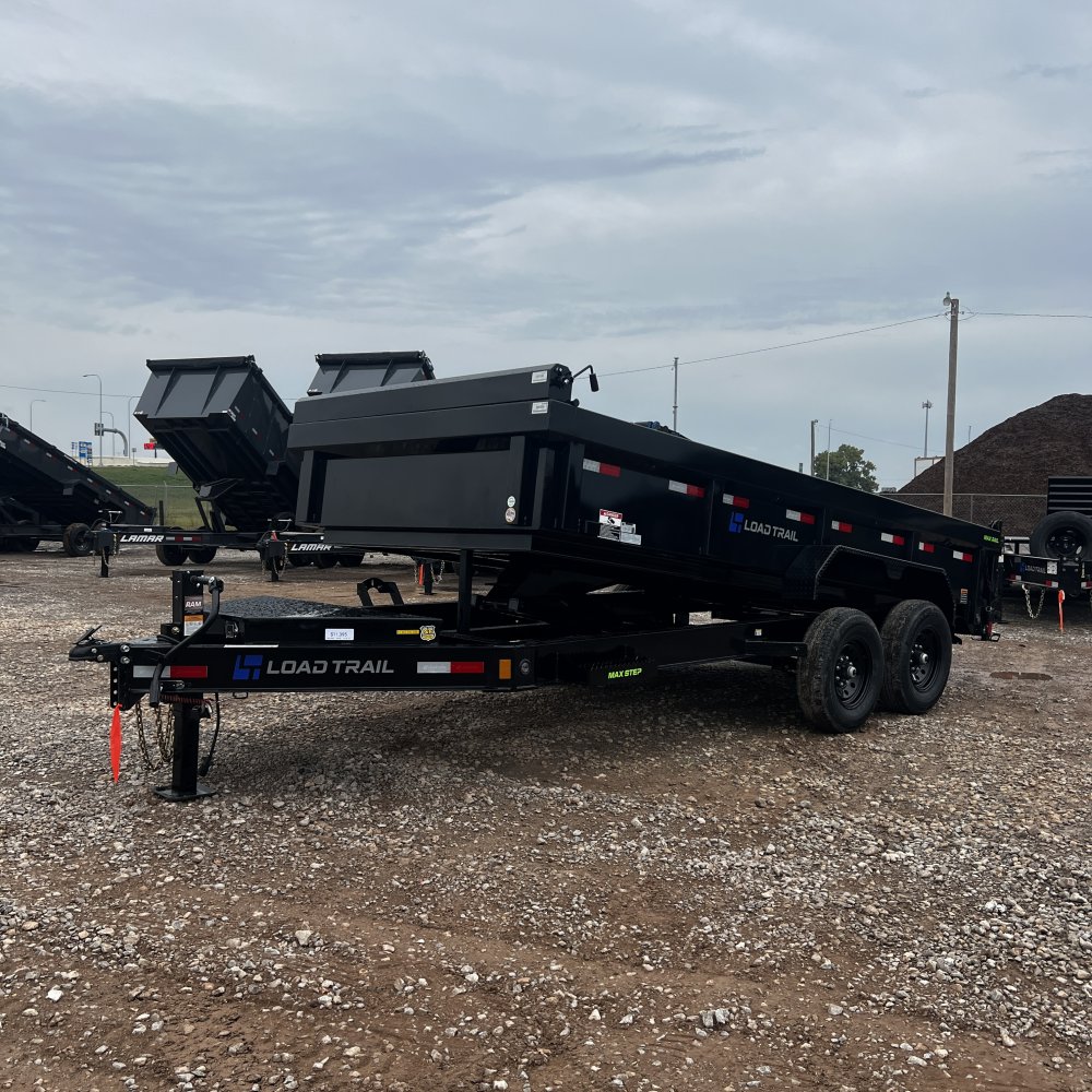 106870 - 2027 7'x16' 14,000 GVWR Load Trail  Dump