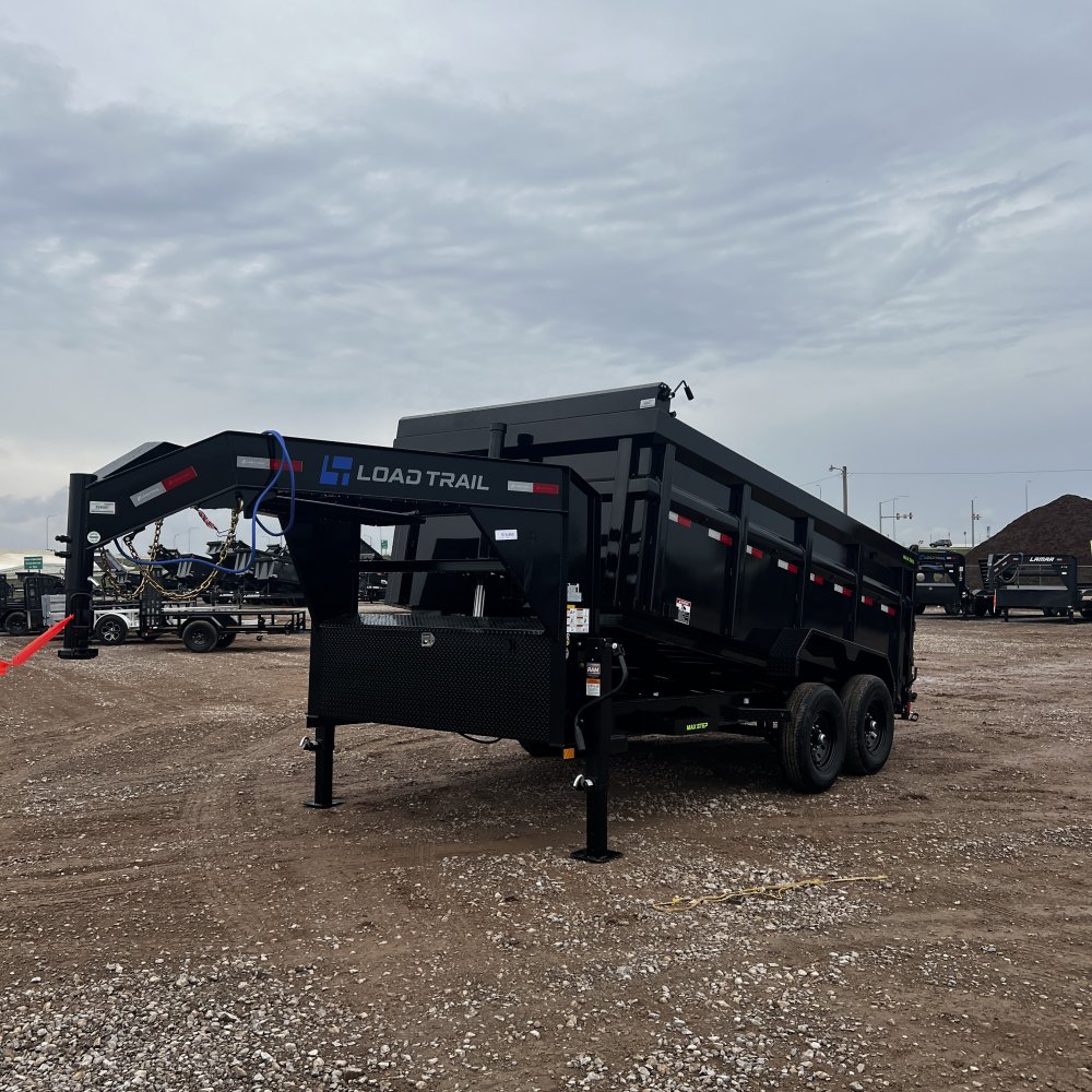 106866 - 2027 7'x14' 14,000 GVWR Load Trail Gooseneck Dump
