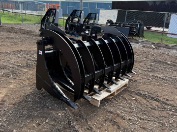 Jenkins Iron & Steel 76" Brush Grapple Skid Steer Attachment
