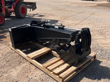 Jenkins Iron & Steel 6.5' Backhoe with thumb & 18" bucket Skid Steer Attachment