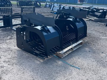 Jenkins Iron & Steel 74" Skeleton Grapple Skid Steer Attachment