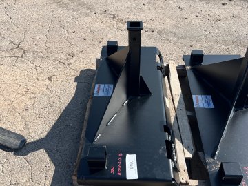 Jenkins Iron & Steel Receiver Hitch Skid Steer Attachment