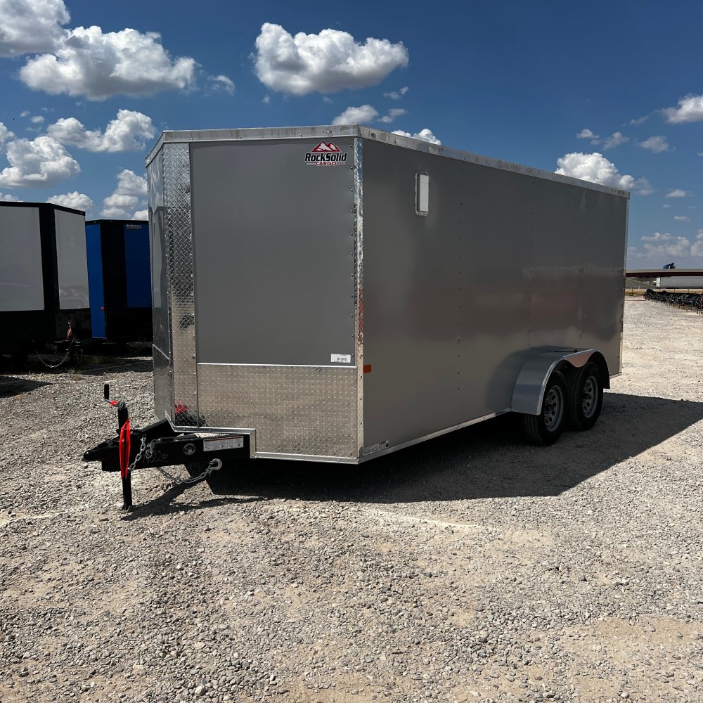 105889 - 7'x16' Rock Solid Enclosed