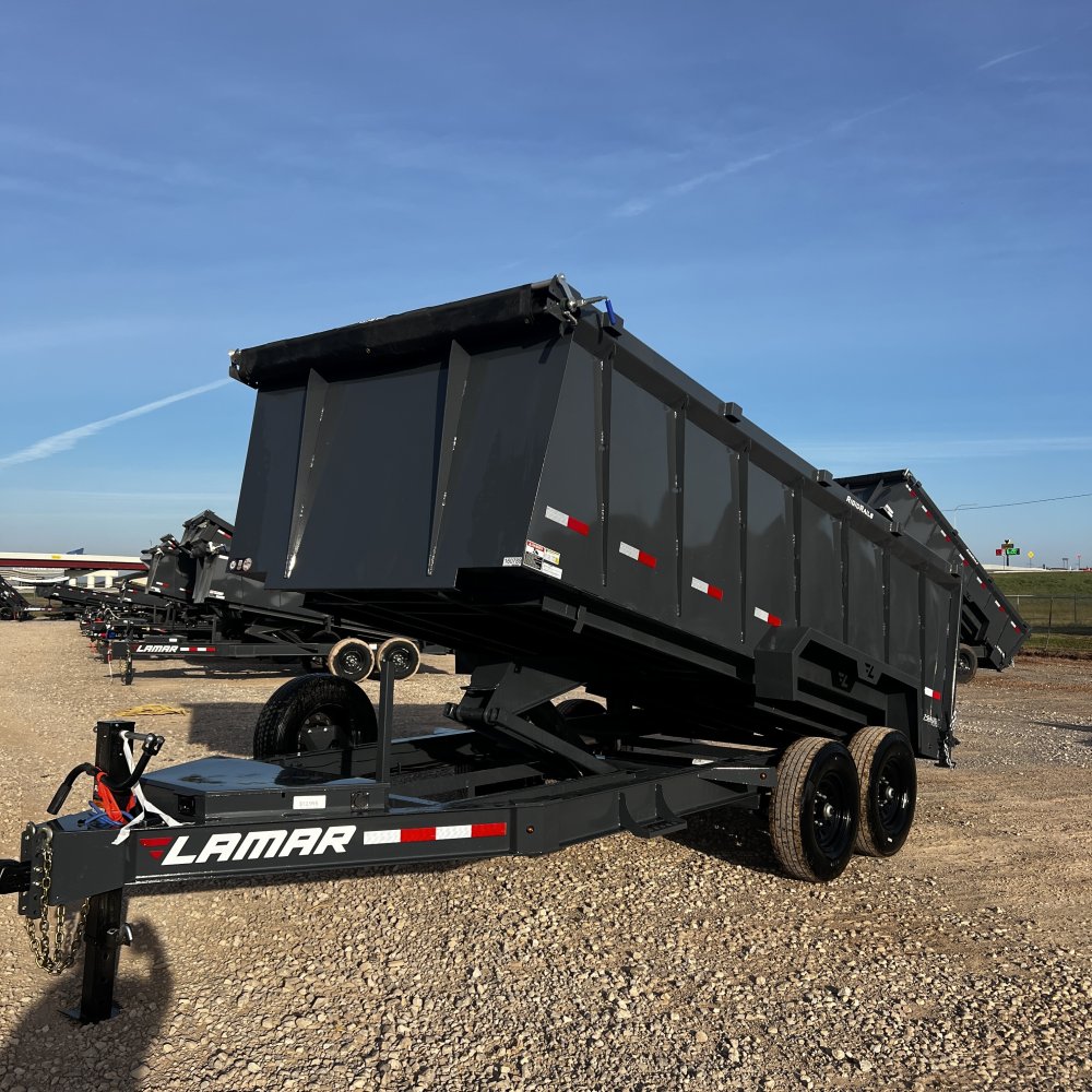 104068 - 2026 7'x14' 14,000 GVWR Lamar  Dump