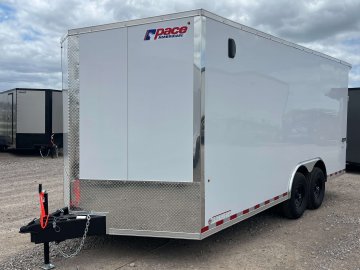 104290 - 8.5'x18' Pace American Enclosed