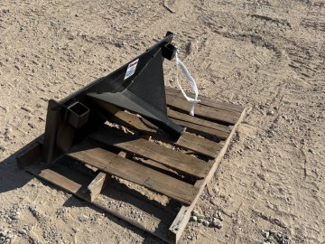 Jenkins Iron & Steel Receiver Hitch Skid Steer Attachment