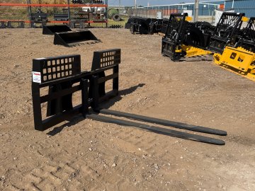 Jenkins Iron & Steel 6 x 6 Pallet Forks Skid Steer Attachment