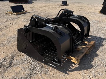 Jenkins Iron & Steel 74" Skeleton Grapple Skid Steer Attachment