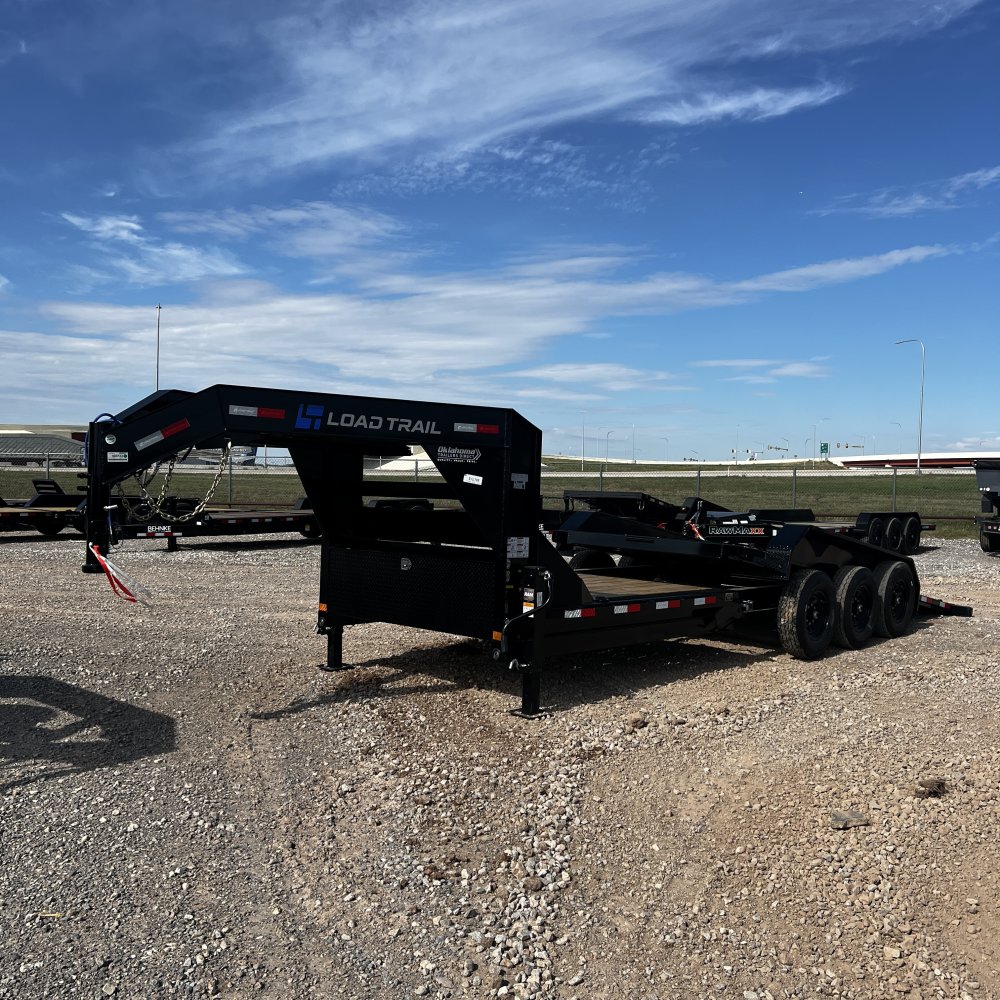 106308 - 2027 7'x24' 21,000 Load Trail Gooseneck Tilt Deck